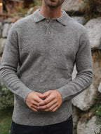 Olive Detail Button Polo