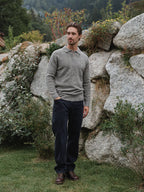 Olive Detail Button Polo