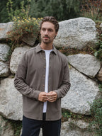 Olive Structured Button Up