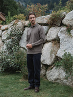 Olive Structured Button Up