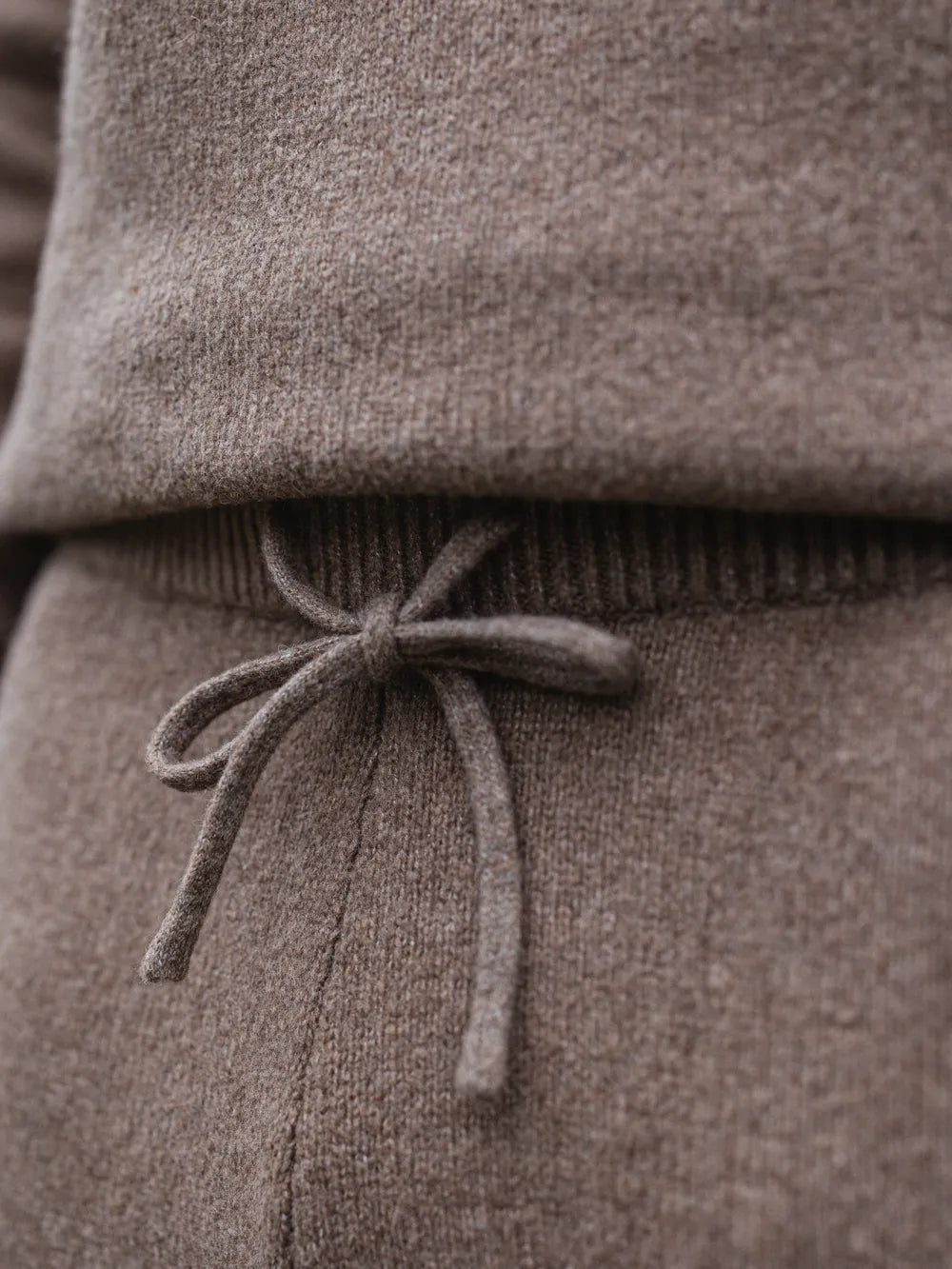Brown Knit Pants
