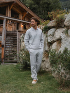 Grey Knit Pants