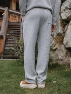 Grey Knit Pants