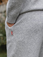 Grey Knit Pants