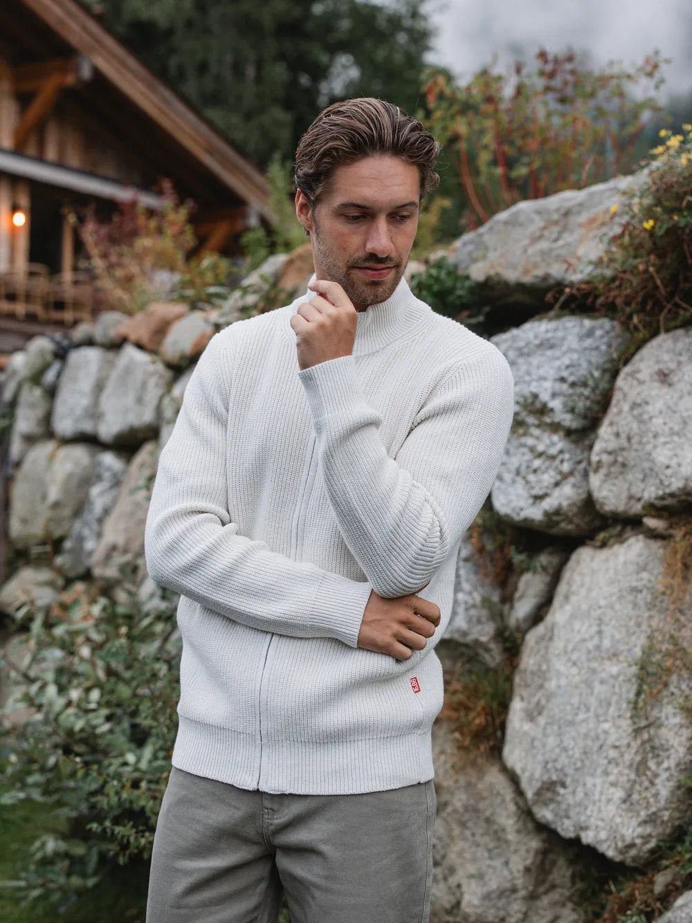 White Knit Vest