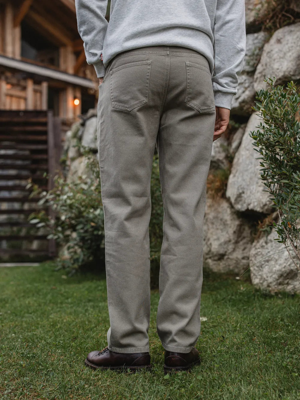 Olive Denim Jeans