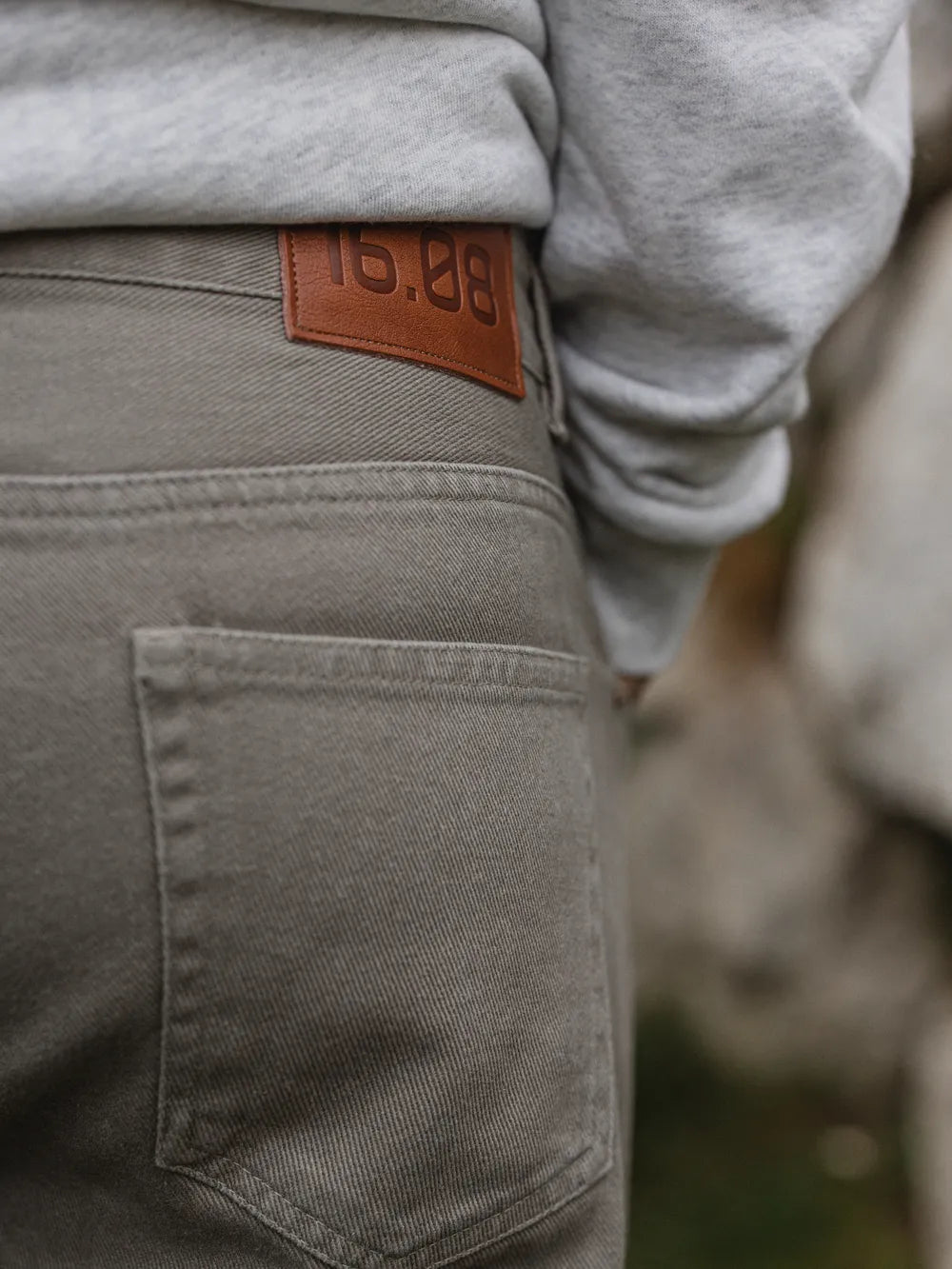 Olive Denim Jeans