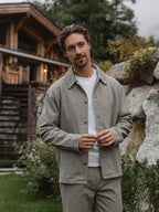 Olive Denim Overshirt