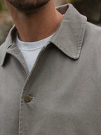 Olive Denim Overshirt