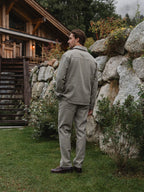 Olive Denim Overshirt