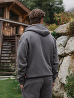 Dark Grey Basic Oversized Vest