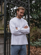 White Oversized Longsleeve