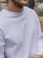 White Oversized Longsleeve