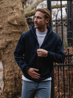 Navy Signature Oversized Vest