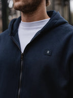 Navy Signature Oversized Vest