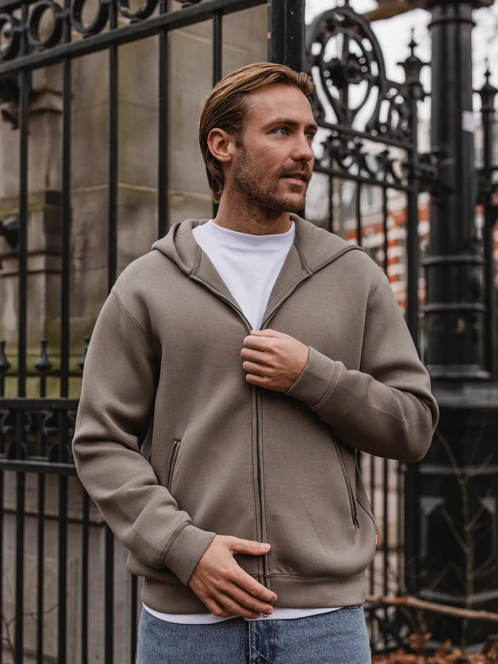 Olive Scuba Oversized Vest