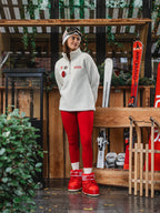 Off White Apres Teddy Half Zip