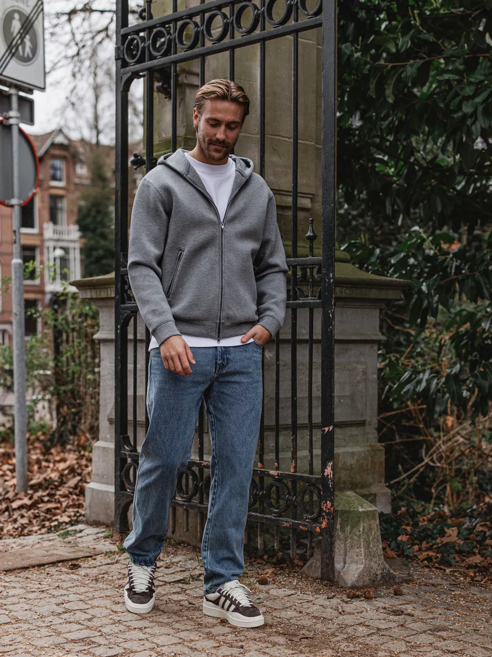 Grey Scuba Oversized Vest