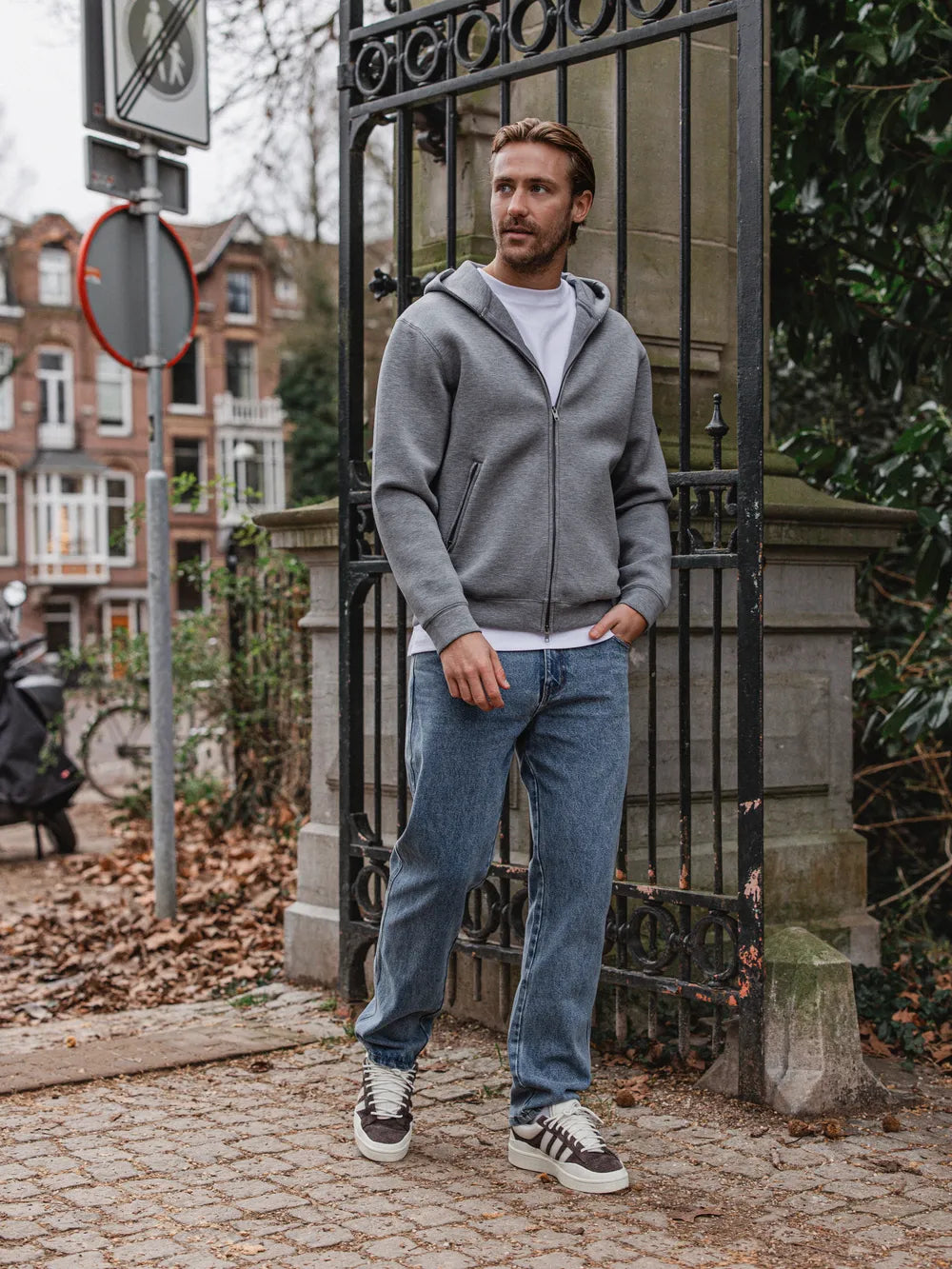 Grey Scuba Oversized Vest