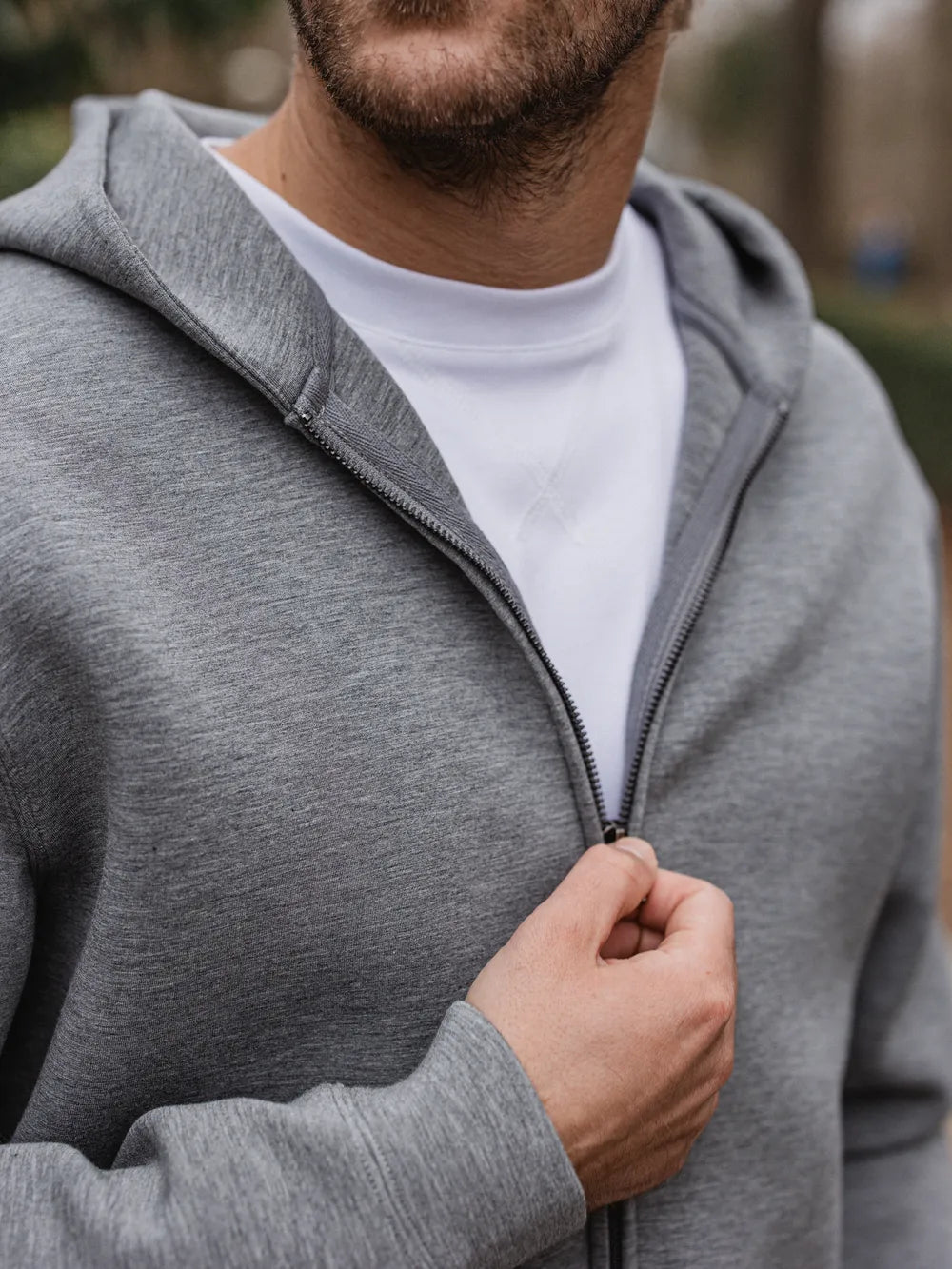 Grey Scuba Oversized Vest