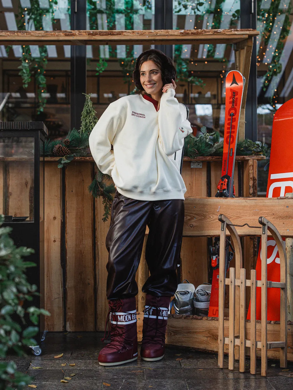 Personal Ski Coach Oversized Sweater