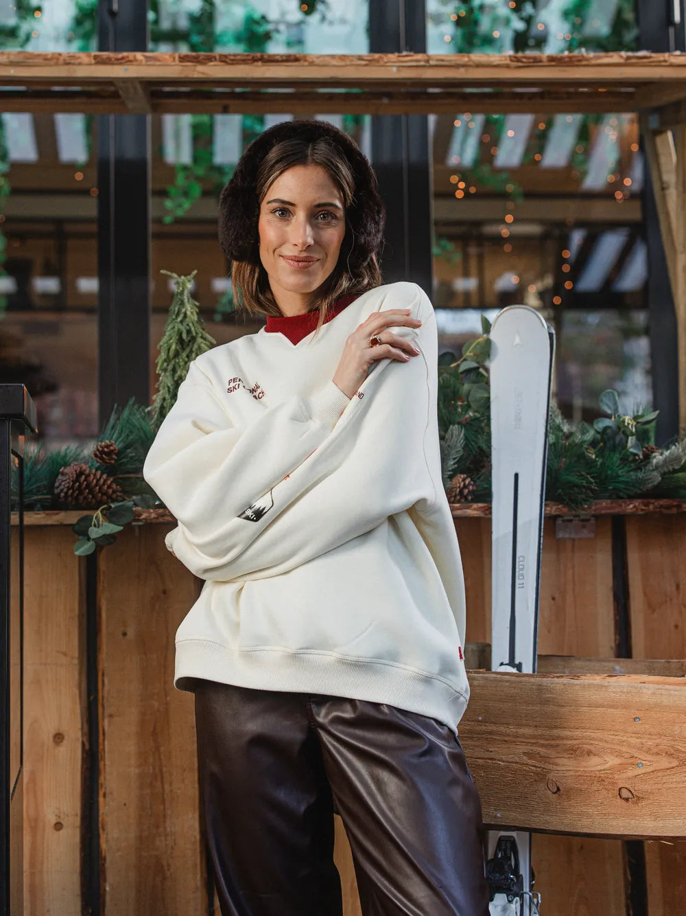 Personal Ski Coach Oversized Sweater