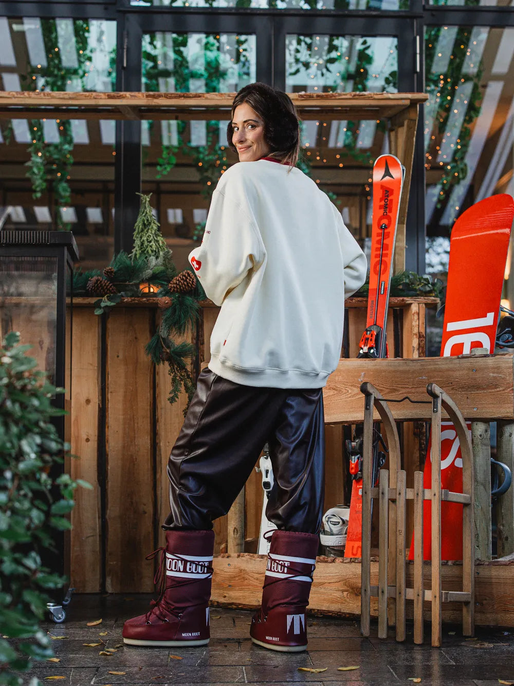 Personal Ski Coach Oversized Sweater