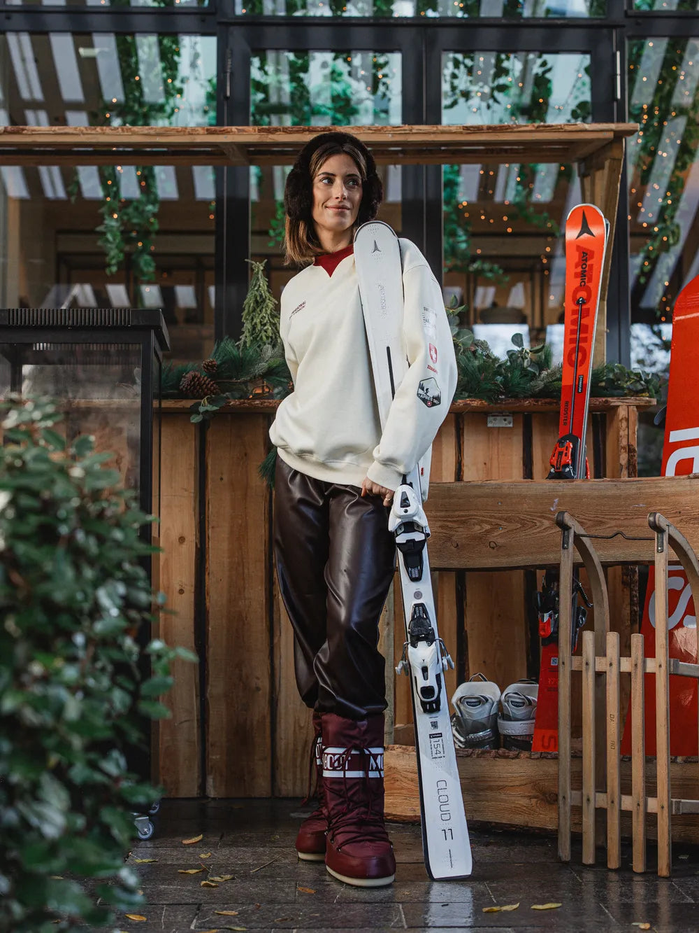 Personal Ski Coach Oversized Sweater