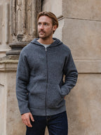 Dark Grey Oversized Knit Vest