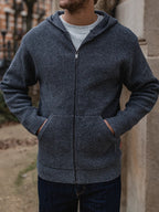 Dark Grey Oversized Knit Vest