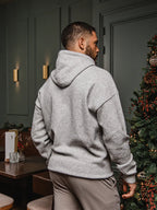 Light Grey Knit Hoodie