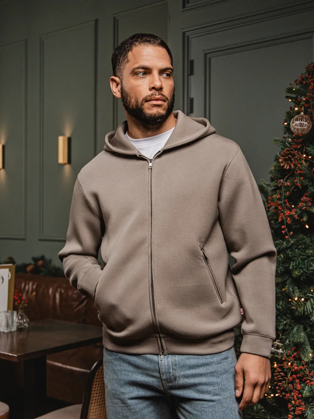 Olive Scuba Oversized Vest