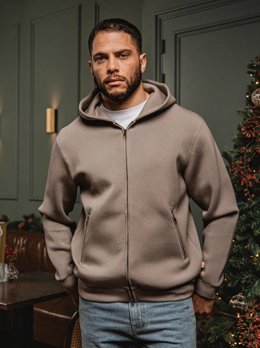 Olive Scuba Oversized Vest