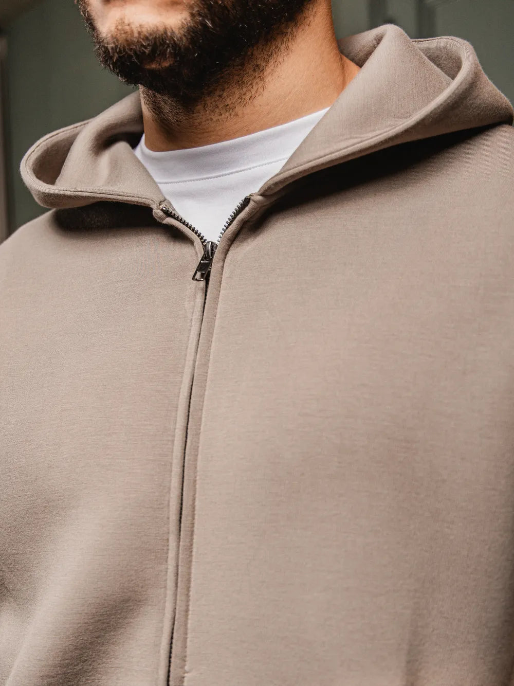 Olive Scuba Oversized Vest