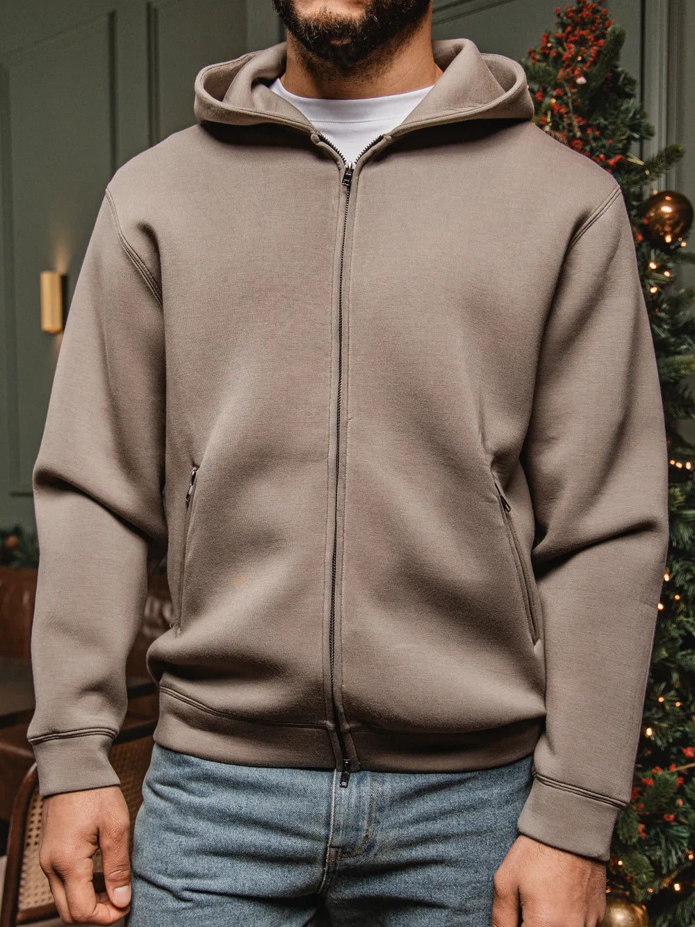 Olive Scuba Oversized Vest