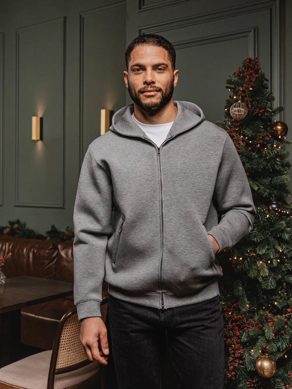 Grey Scuba Oversized Vest