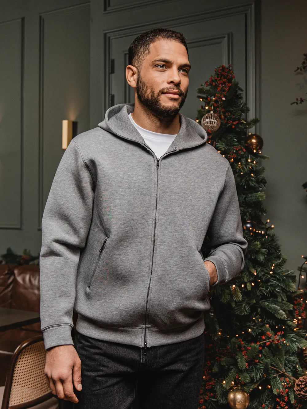 Grey Scuba Oversized Vest