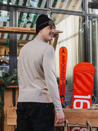 Sports Fleece Sweater Beige