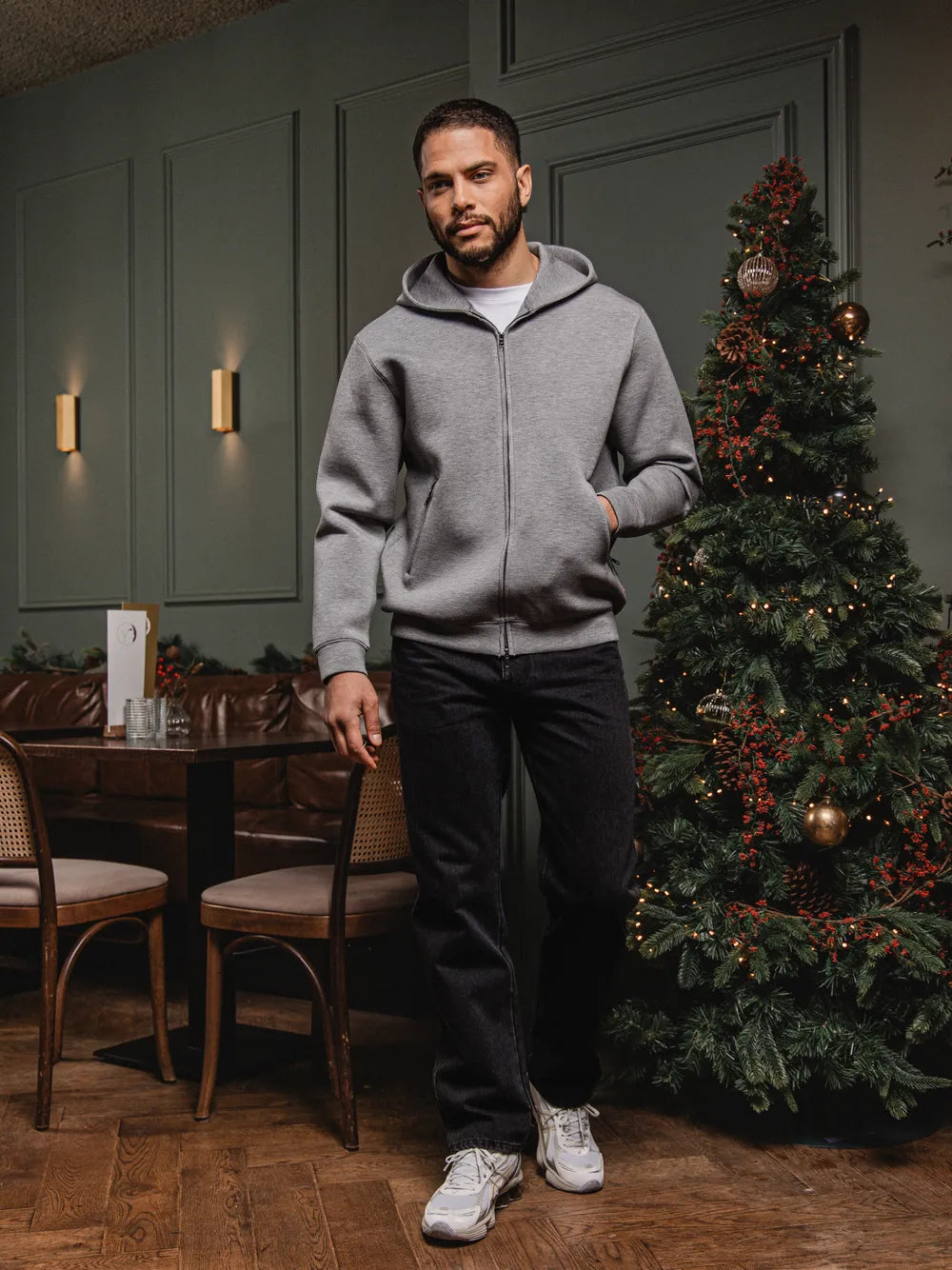 Grey Scuba Oversized Vest