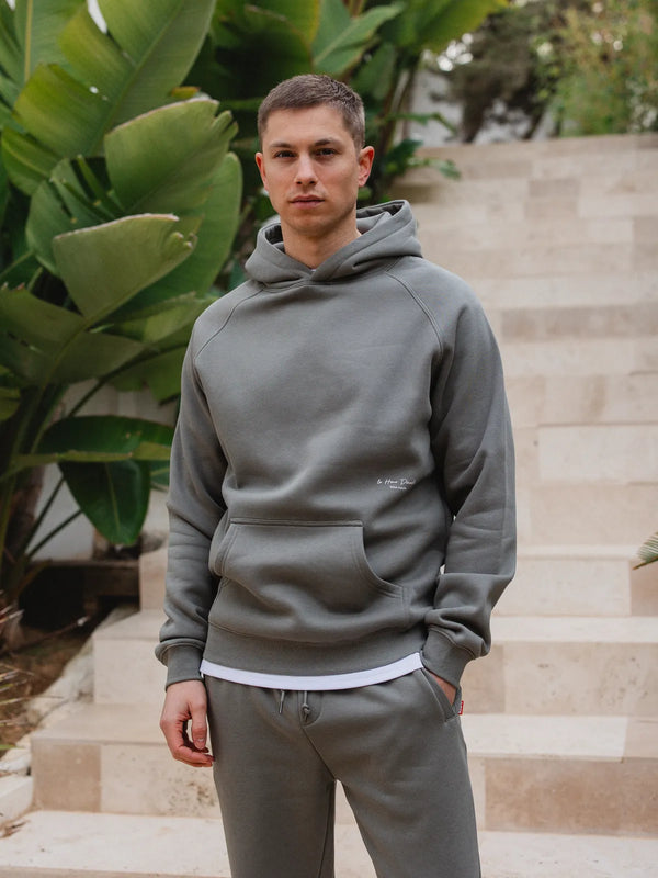 Green La Hora Oversized Hoodie