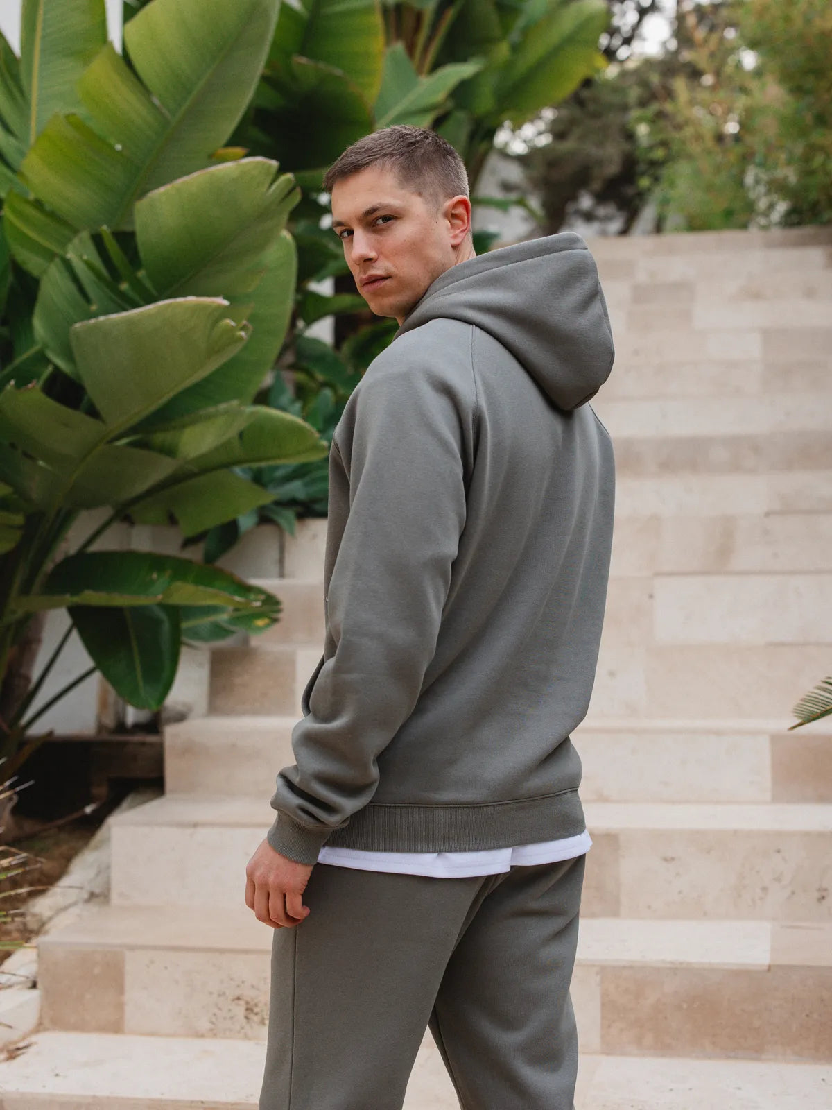 Grüner La Hora Oversized Hoodie