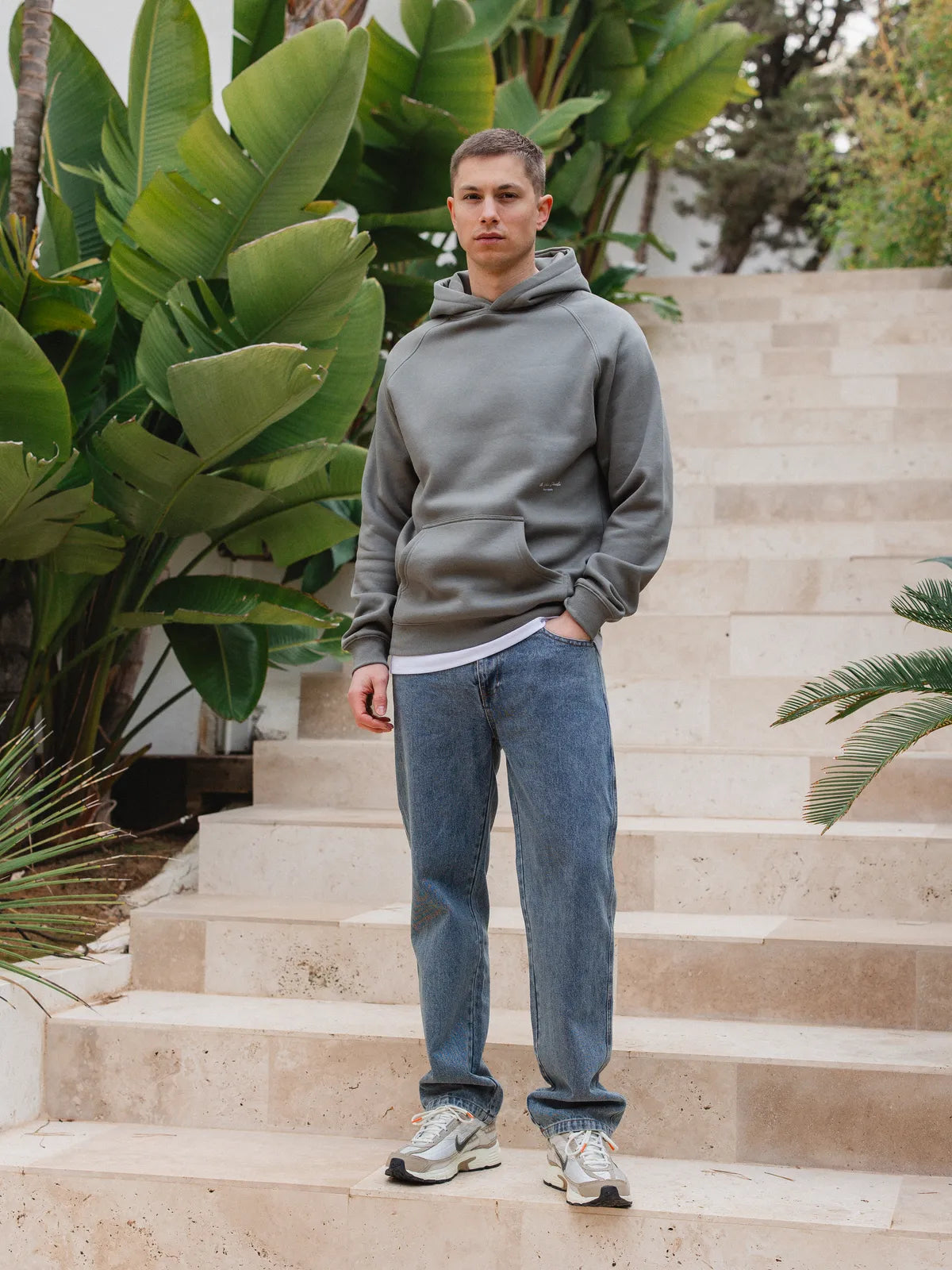 Grüner La Hora Oversized Hoodie