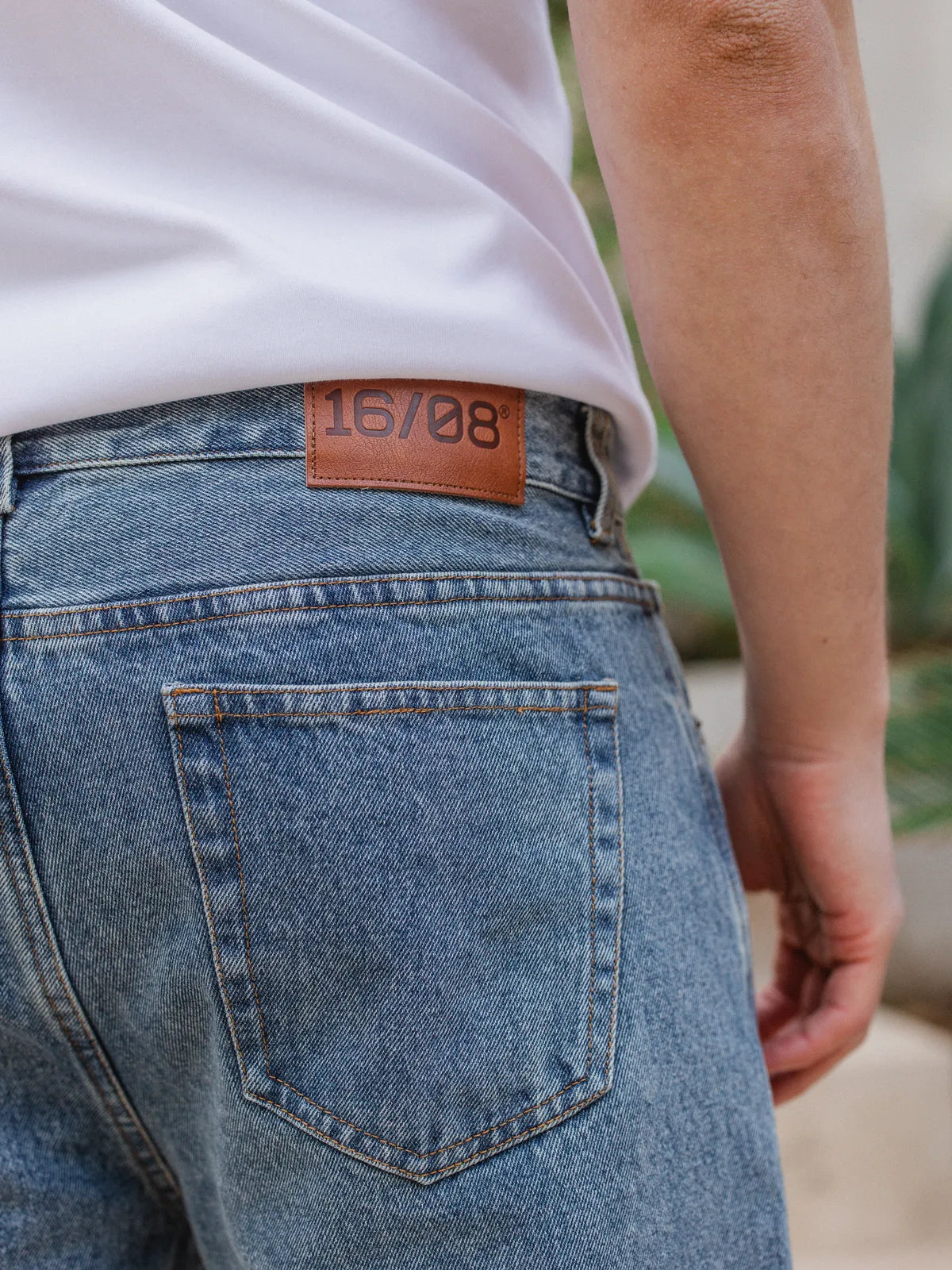 Neuer gewaschener blauer Denim