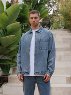 New Washed Denim Overshirt