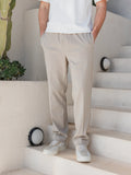 Beige Classic Pantalon