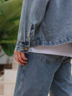 New Washed Denim Overshirt