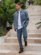 New Washed Denim Overshirt