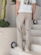 Beige Classic Pantalon