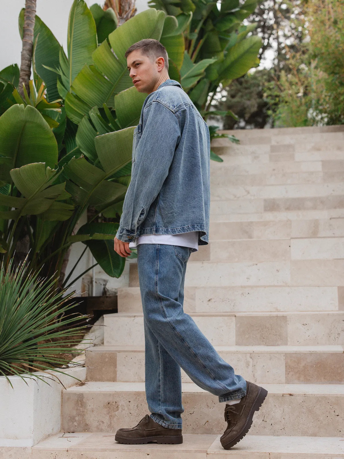 New Washed Denim Overshirt