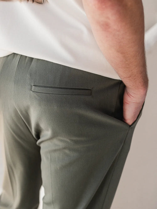Green Classic Trousers